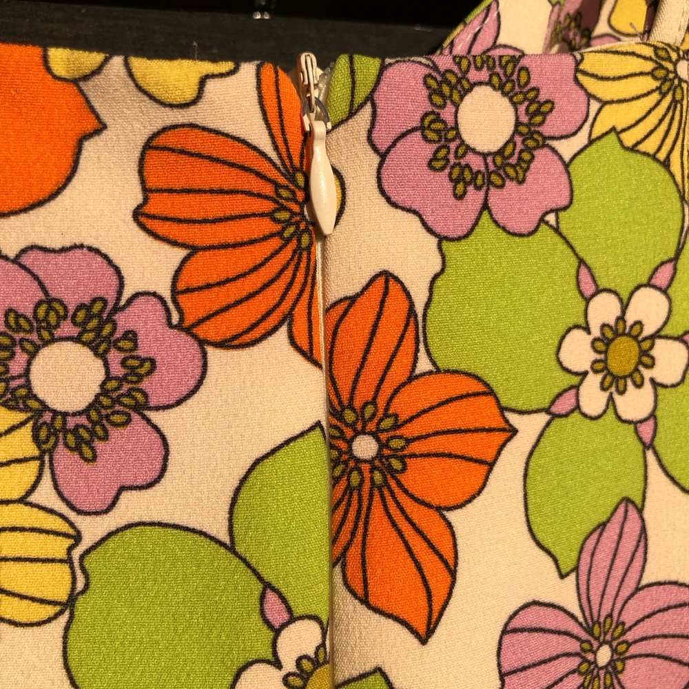 Zara NEW Floral printed Mini Dress XS - Picture 7 of 10